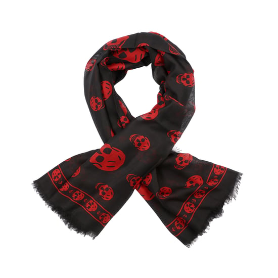 Skull Silk Scarf