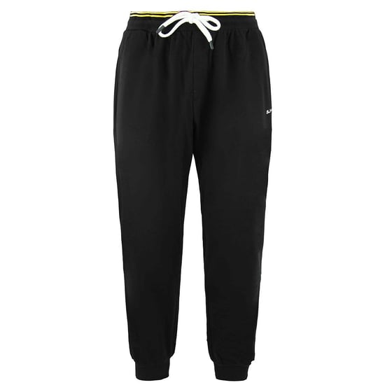 Ben Sherman – Schwarze Trainingshose mit Schriftzug-Stickerei für Herren - Image 1