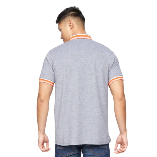 Crosshatch - "Cratmoore" Poloshirt für Herren (Dunkelgrau Marl) - Image 2