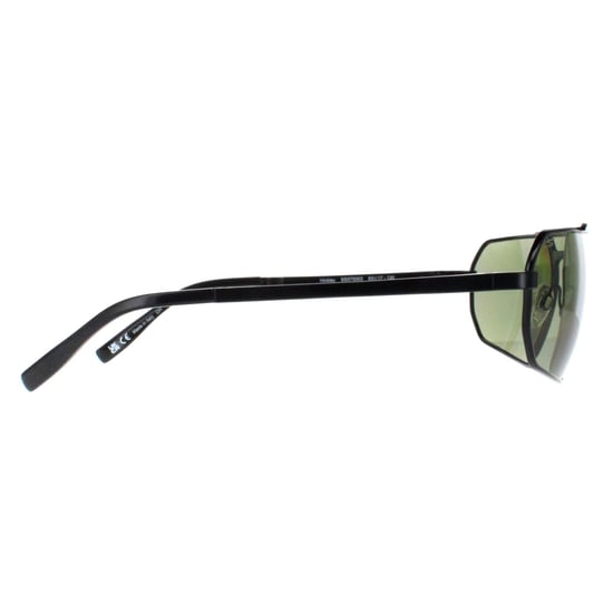 Serengeti Rectangle Herren Glänzend Schwarz Transparent Schicht Mineral Polarisiert 555nm Grün Hinkley - Image 3