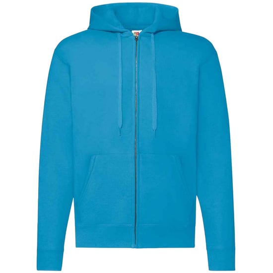 Fruit of the Loom - "Classic" Hoodie mit durchgehendem Reißverschluss für Herren/Damen Unisex (Azure Blau) - Image 1