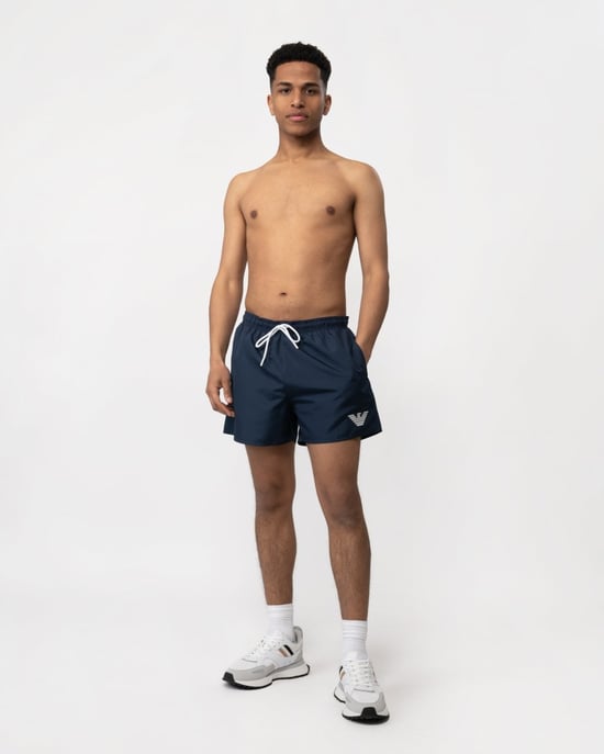 Emporio Armani Herren Schwimmshorts mit Eagle-Logo - Image 4