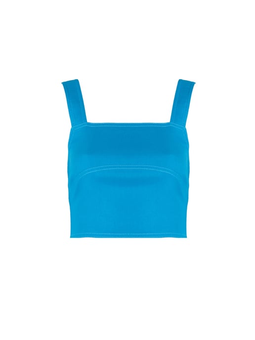 Pinko Top Rottofreno Damen blau - Image 1