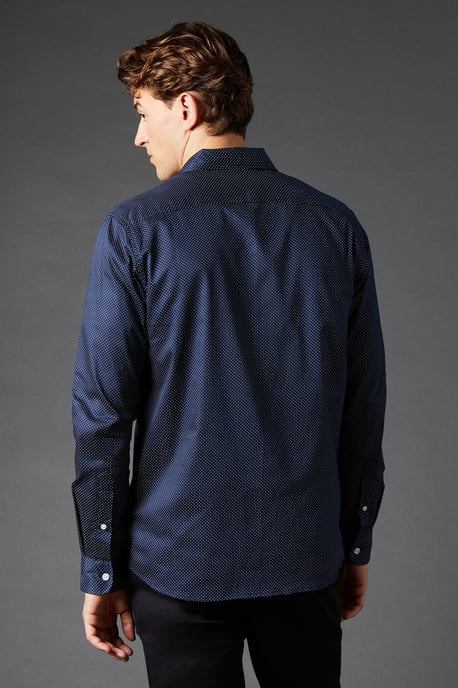 Polka Dot Long Sleeve Shirt - Image 3