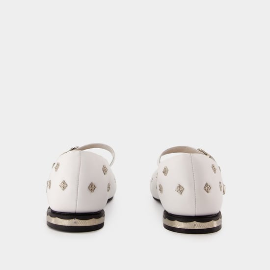 Ballerinas Aj1342 - Toga Pulla - Leder - Weiß - Image 2