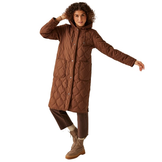 Regatta - "Jaycee II" Steppjacke für Damen (Dunkelbraun) - Image 3