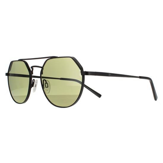Serengeti Aviator Unisex Matte Black Spirit Green 555nm  Shelby