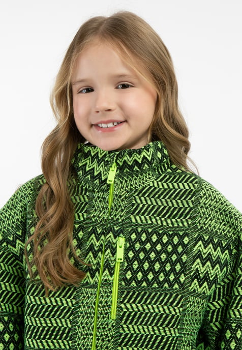 Mymo Blouson Mädchen Neon Grün Schwarz - Image 5
