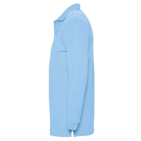 SOLS - "Winter II" Poloshirt für Herren/Damen Unisex Langärmlig (Himmelblau) - Image 3