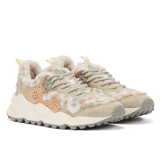 Flower Mountain Kotetsu Damen Leopard/Grau Turnschuhe - Image 1
