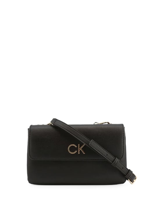 Calvin Klein Black Polyester Women's Handbag