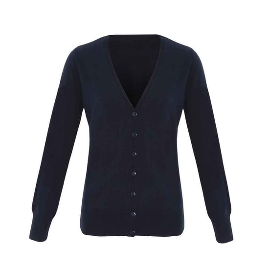 Premier - "Essential" Strickjacke V-Ausschnitt für Damen (Marineblau) - Image 1
