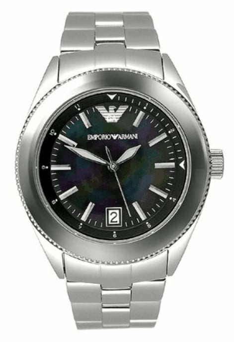 Emporio Armani Damenuhr Quartz Silber - Image 1