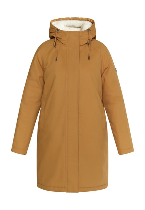 Dreimaster Winterparka Damen Kamel - Image 1