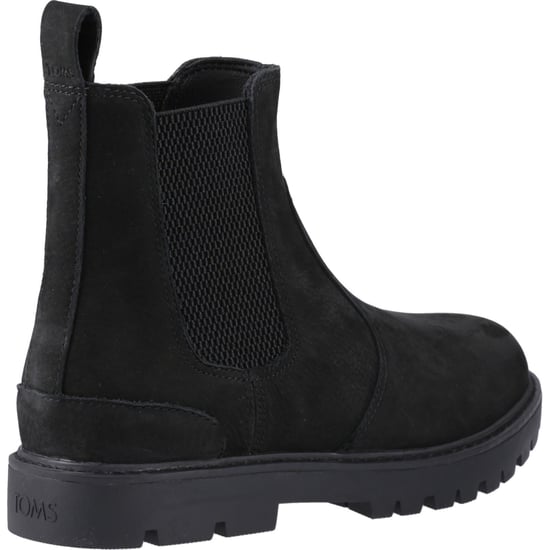 TOMS Griffin Leder Herren Stiefel Schwarz - Image 2