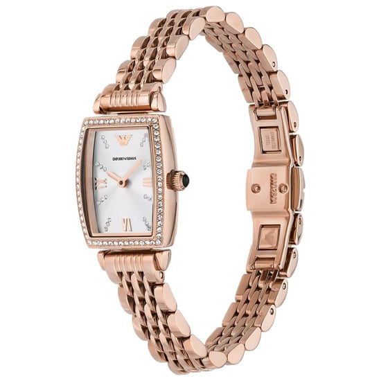Emporio Armani AR11406 White Dial Ladies Watch