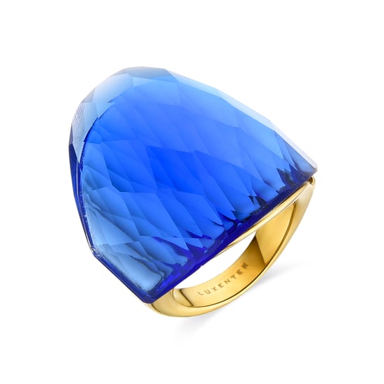 Luxenter Konsil ring in 18k gold finish