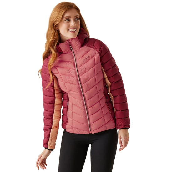 Regatta Womens/Ladies Dalent Quilted Hooded Jacket (Rumba Red/Mineral Red)