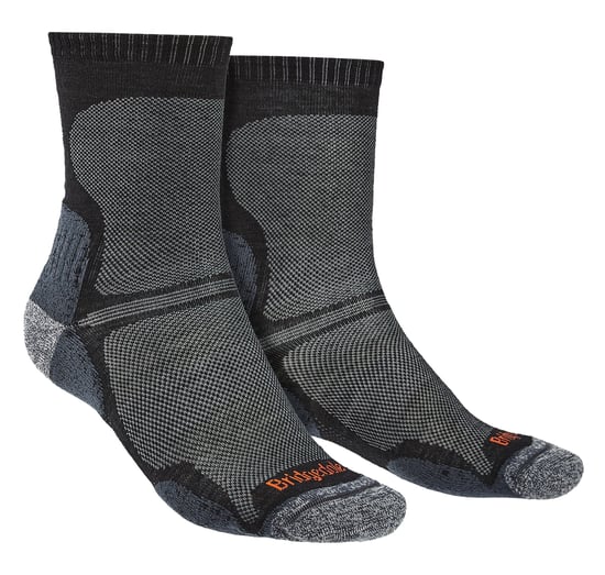 Bridgedale - Herren Wandern Ultraleichte Merinowolle Socken - Schwarz - Image 1