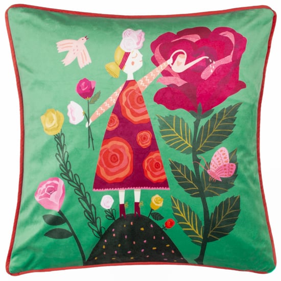 Kate Merritt Flower Girl Piped Cushion