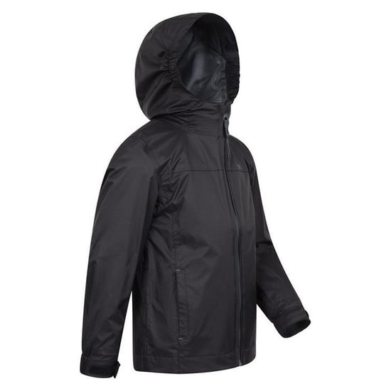 Mountain Warehouse Childrens/Kids Torrent Taped Seam Waterproof Jacket (Black)
