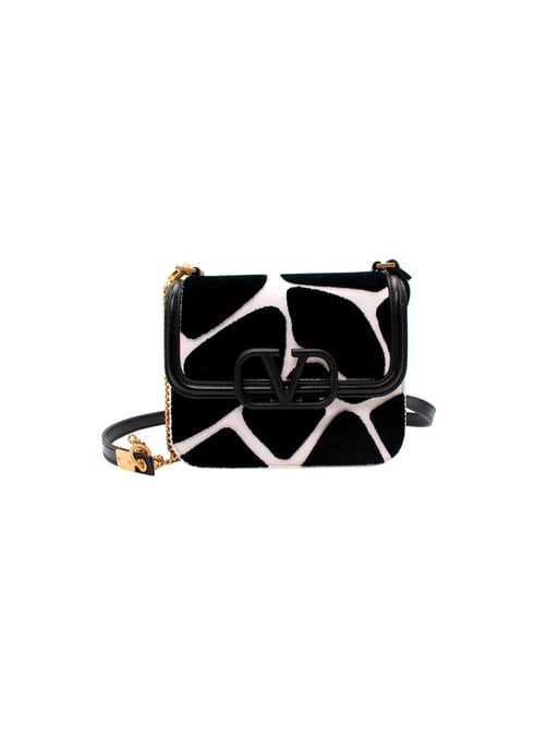 Valentino Kleine V-Sling Giraffenmuster Schultertasche - Image 1