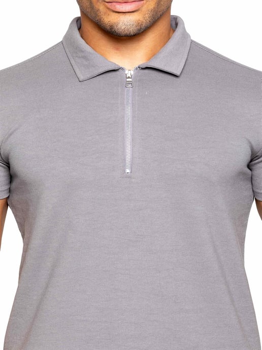 Enzo | Herren-Polo-Trainingsanzug-Set - Grau - Image 4