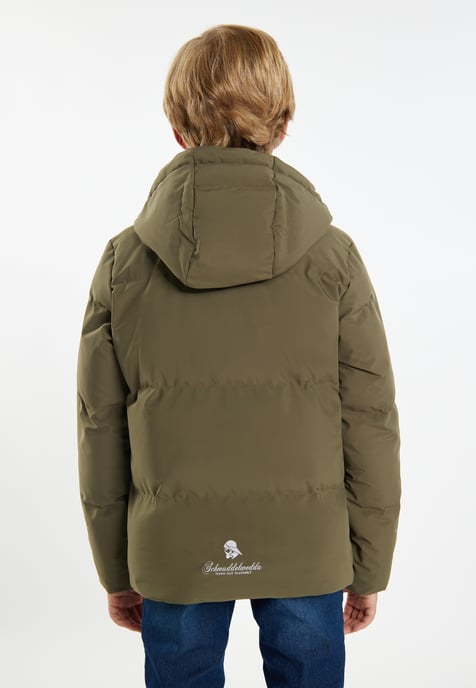 Schmuddelwedda Funktionale Winterjacke Jungs Militäroliv - Image 4