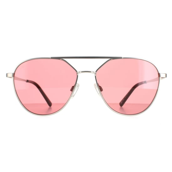 Serengeti Aviator Unisex Matte Silver Saturn Sedona Odell