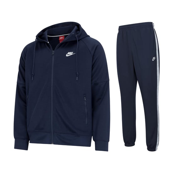 Nike Sportswear Tribute Trainingsanzug mit Reißverschluss in Navy - Image 1