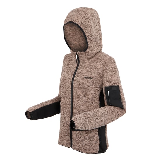Regatta - "Kemilia" Fleecejacke für Damen (Warm Taupe/Schwarz) - Image 3