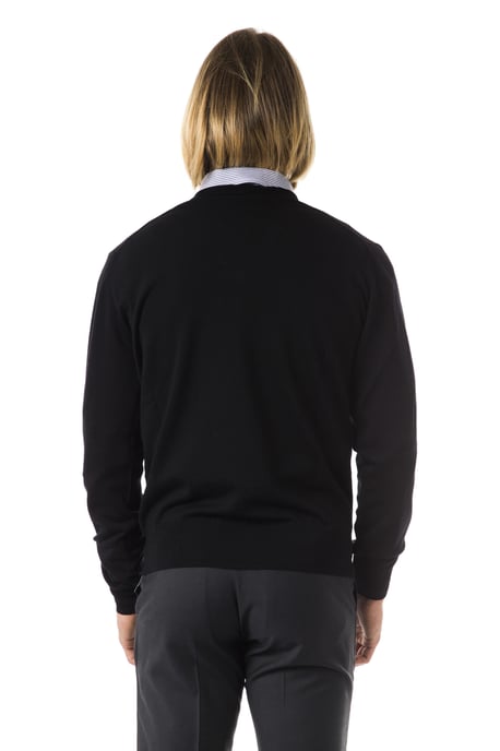 Uominitaliani Men's Nero Sweater
