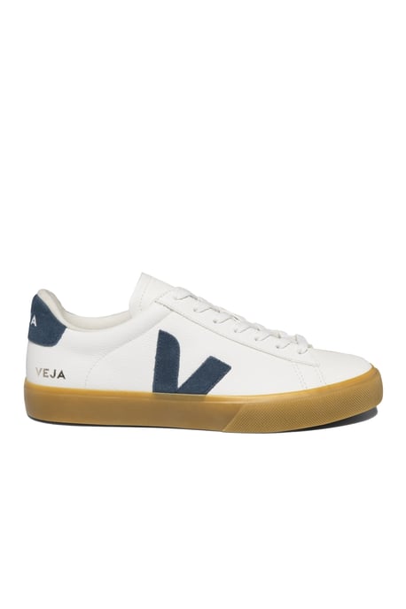 Veja Campo Chromefreies Leder Sneaker Extra Weiß/Kalifornien/Natur - Image 1