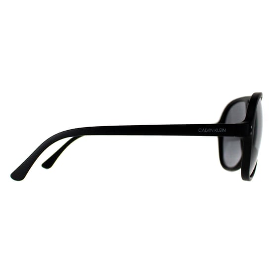 Calvin Klein Aviator Mens Matte Black  Grey CK19532S