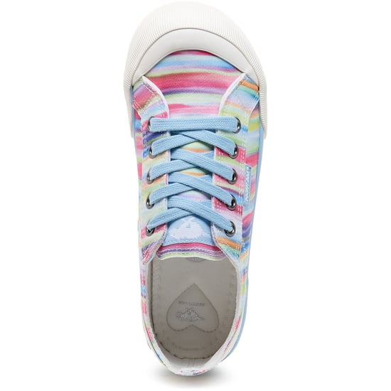 Rocket Dog Jazzin Dens Damen Regenbogen-Sneaker aus Baumwolle - Image 5