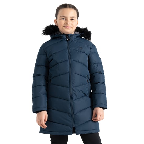 Dare 2B Girls Striking III Quilted Parka (Moonlight Denim)