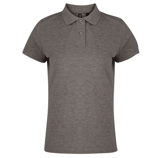 Asquith & Fox Damen/Damen schlichtes Kurzarm-Poloshirt (Holzkohle) - Image 1