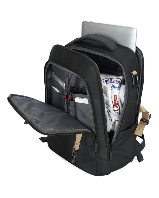 Aoking Rucksack Unisex BLACK - Image 5