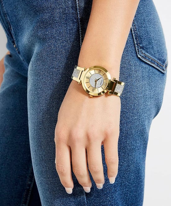 Montre Guess Aurora Pour Femmes Doré W1288L2 - Image 4