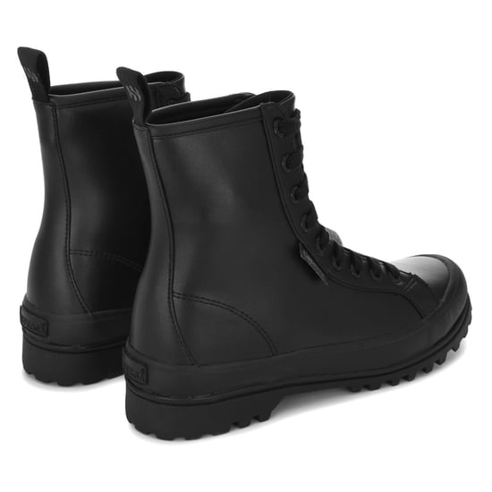 Superga - Herren/Damen Unisex Stiefeletten "2643 Alpina", Kunstleder (Vollschwarz) - Image 2