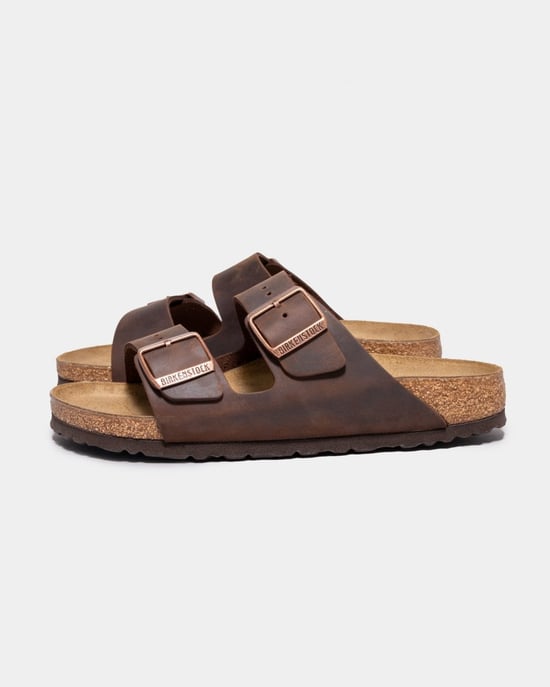 Birkenstock Arizona Geöltes Nubuk Damen Sandalen - Image 4