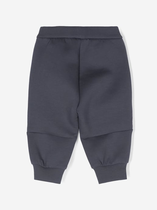 Emporio Armani Baby Boys Logo Joggers in Blue