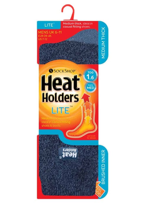 Heat Holders Lite - Herren 1.6 TOG Thermal Casual Socken 6-11 UK - Image 2