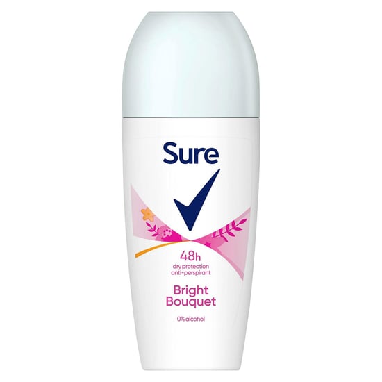 Sure Women Roll On Bright Bouquet AntiPerspirant Deo 48H Protection, 3x50ml