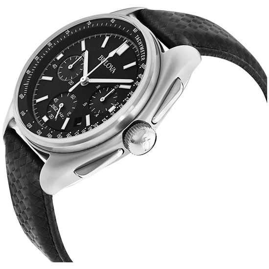 Bulova Lunar Pilot Schwarz Herren Armbanduhr 96B251 - Image 3