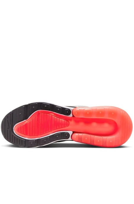 Nike Air Max 270 Turnschuhe, Schwarz/Hellknochen-Hot Punch - Image 2