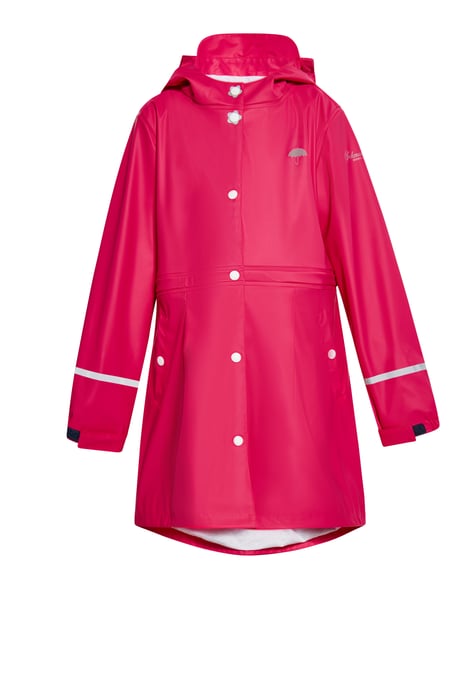 Schmuddelwedda Regenmantel Mädchen Himbeerrosa - Image 1
