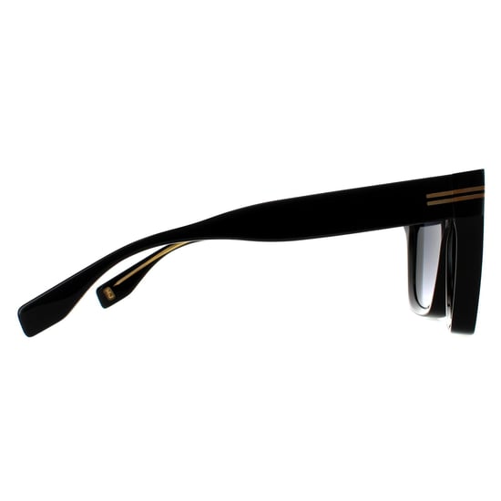 Marc Jacobs Square Womens Black Dark Grey Gradient Sonnenbrille - Image 4