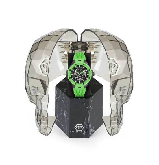 Philipp Plein Plein $keleton Royal Herren Grün Uhr PWPFA0624 - Image 4