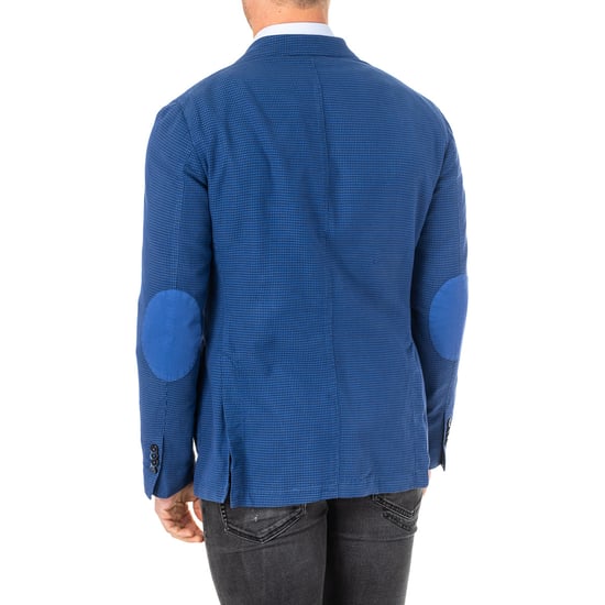 Long sleeve blazer with lapel collar HMJA01 man